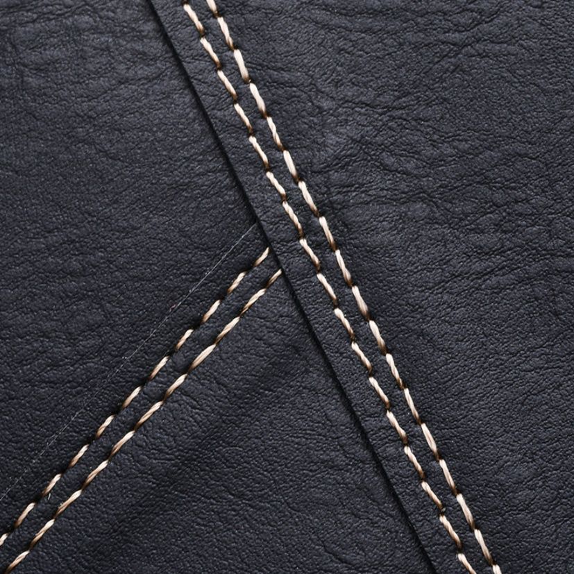 メンズ長財布 超薄型ステッチデザイン多機能長財布