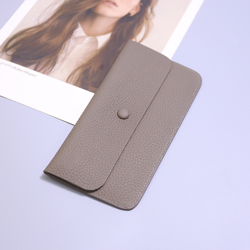 メンズ長財布 薄い 本革極薄スマート長財布