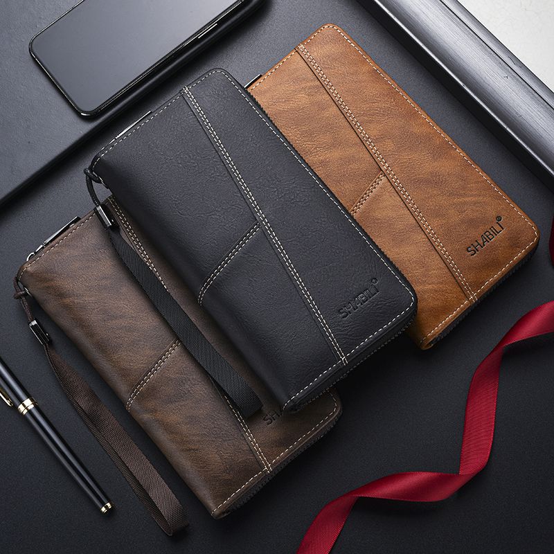 メンズ長財布 小型 スマートポケット コンパクト財布