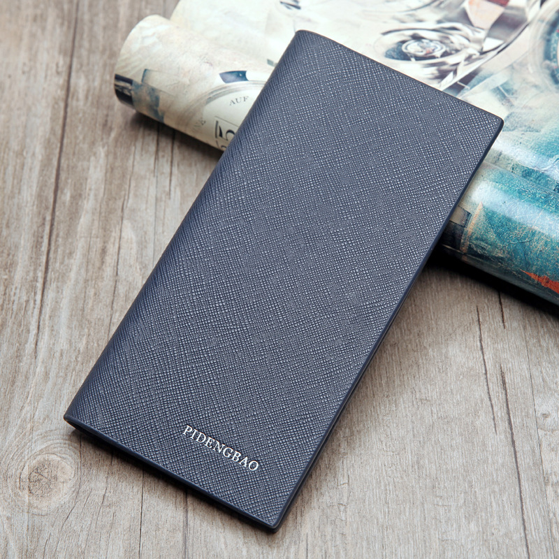 メンズ長財布 小型 スマートスリム長財布