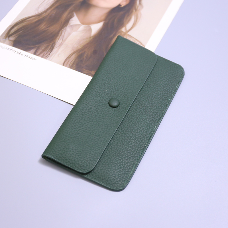 メンズ長財布 薄い 本革極薄スマート長財布