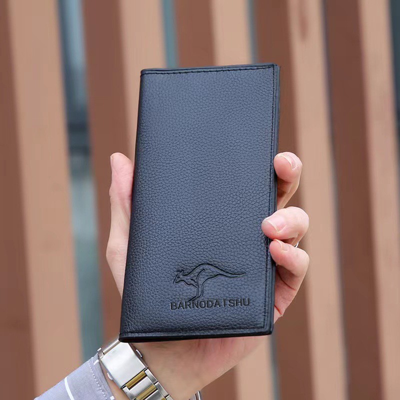 メンズ長財布 スマートスリム 本革長財布