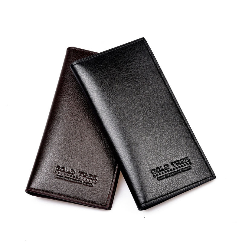 メンズ長財布 スマートスリム 本革長財布