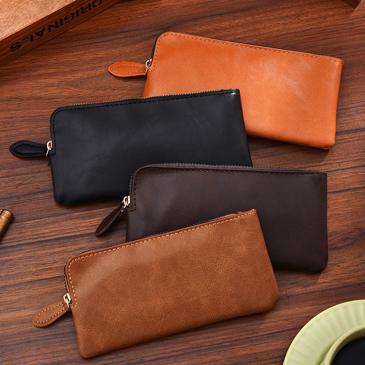 メンズ長財布 スマートスリム本革長財布