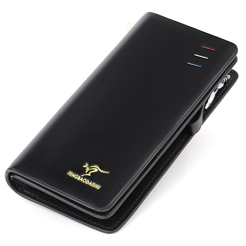 メンズ長財布 多機能スマホ収納長財布
