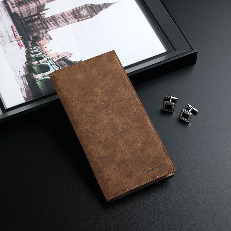 メンズ長財布 小型 スマート薄型フォーマル財布