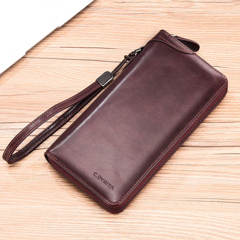 メンズ長財布 小型 ヴィンテージ風コンパクト財布