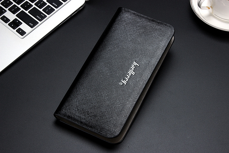 メンズ長財布 コンパクト スマートジップ薄型長財布