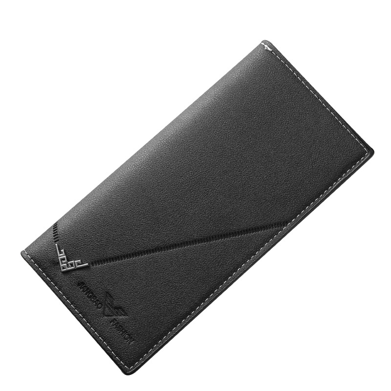 メンズ長財布 洗練デザイン 薄型長財布