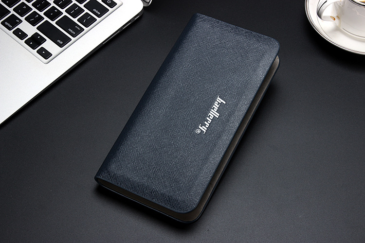 メンズ長財布 コンパクト スマートジップ薄型長財布