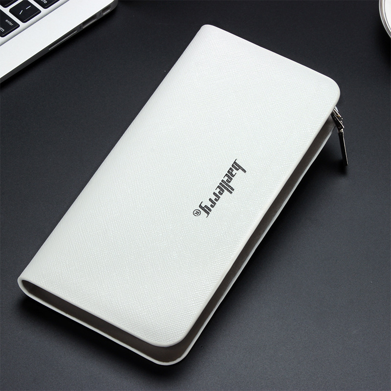 メンズ長財布 コンパクト スマートジップ薄型長財布