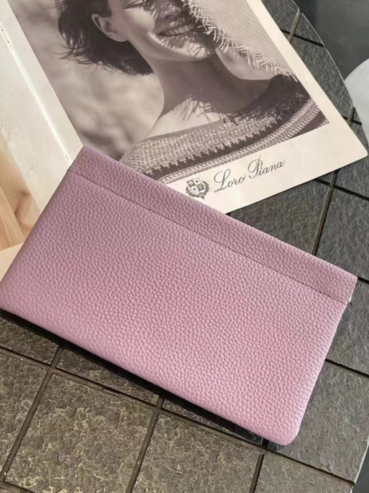 メンズ長財布 コンパクト 上質な薄型フォルム長財布