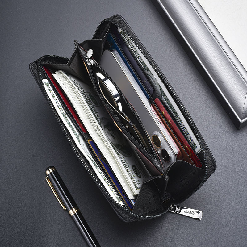 メンズ長財布 小型 スマートポケット コンパクト財布