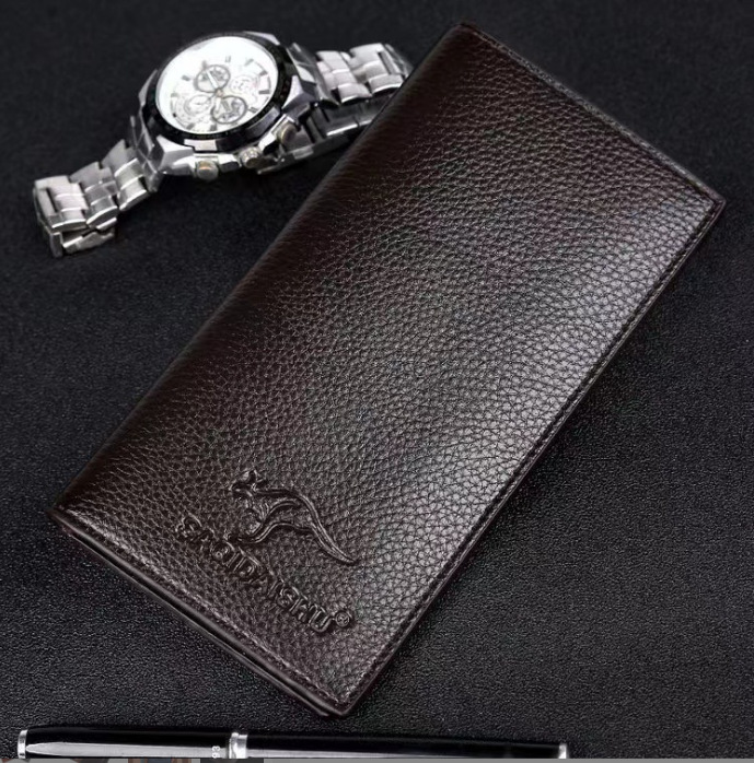 メンズ長財布 スマートスリム 本革長財布