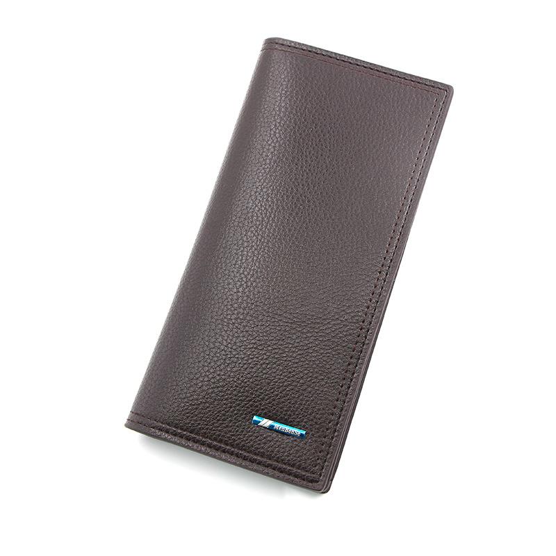 メンズ長財布 スマートスリム本革長財布