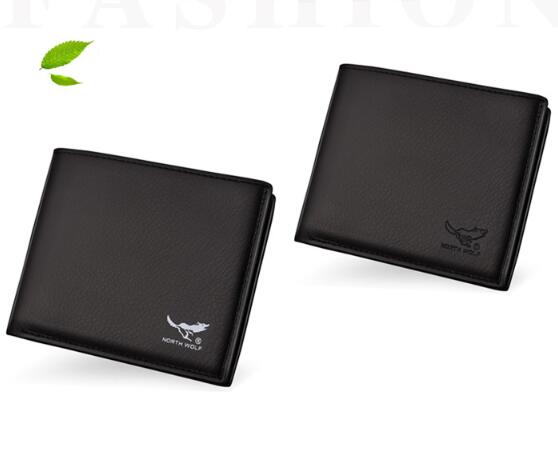 メンズ長財布 小型 メンズ 二つ折り財布 カード収納