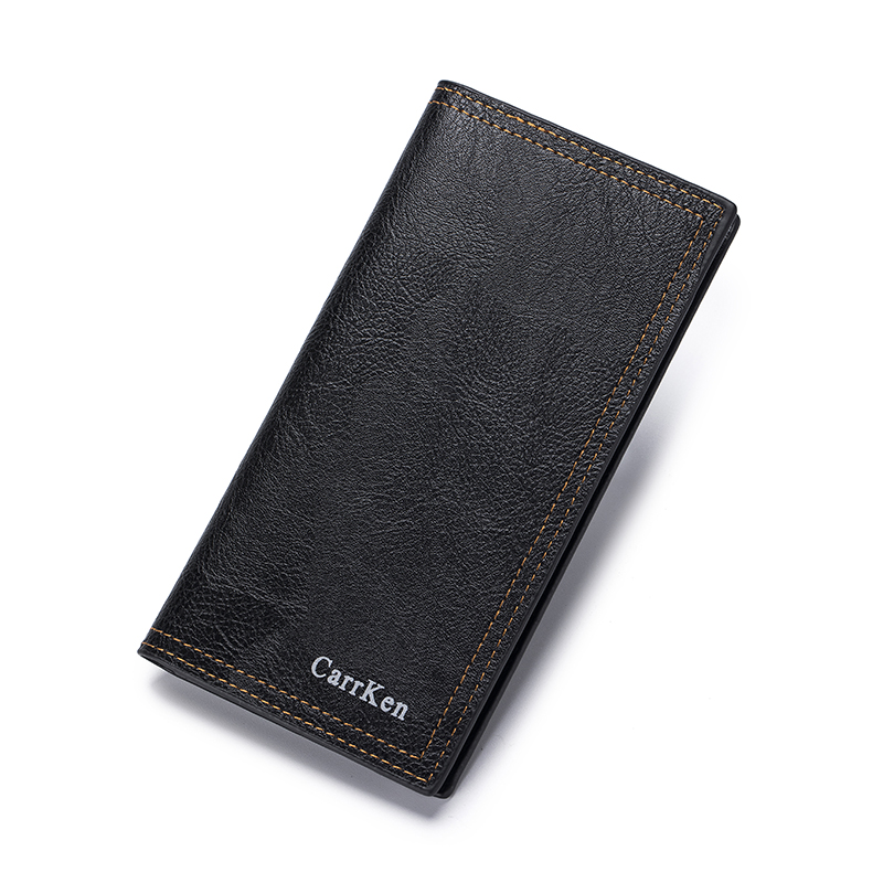 メンズ長財布 薄い 薄型スマート多機能長財布