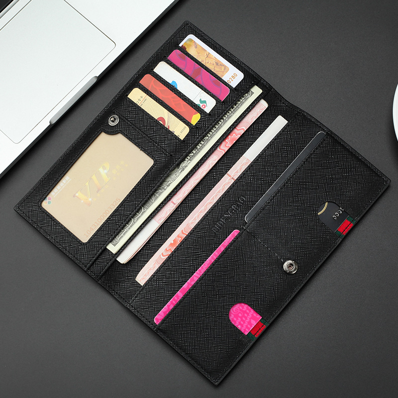 メンズ長財布 小型 スマートスリム長財布