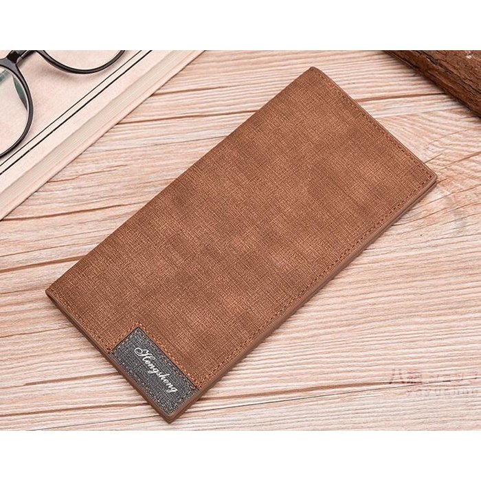 メンズ長財布 紳士用コンパクト長財布薄型多機能贈り物
