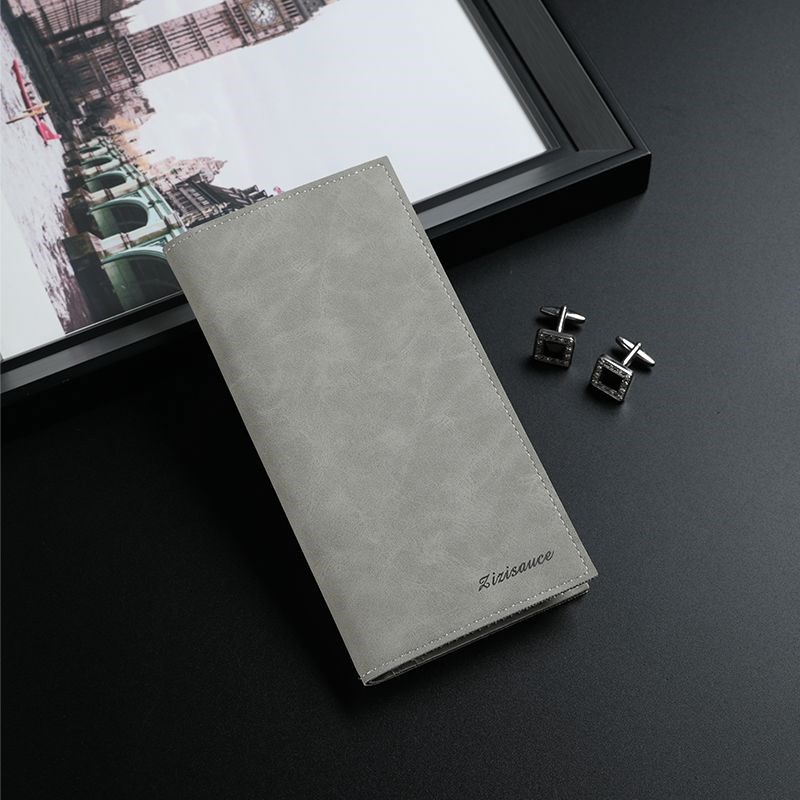 メンズ長財布 小型 スマート薄型フォーマル財布