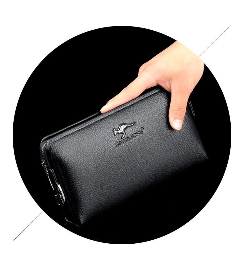 メンズ長財布 上質革素材のスマートクラッチ