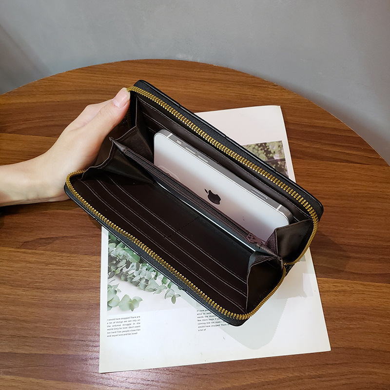 長財布レディース 大容量 上品なキルティング大容量長財布
