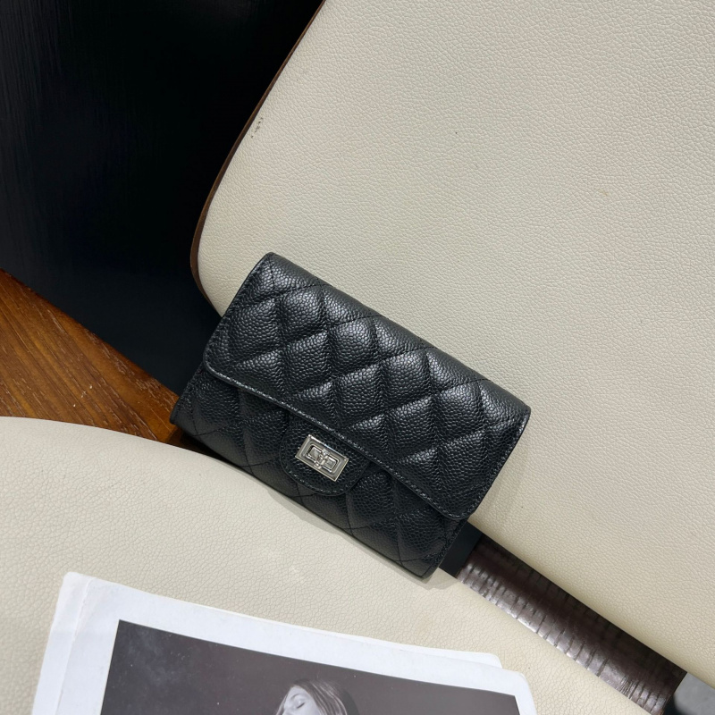 長財布レディース 小さい 菱形キルティングコンパクト長財布