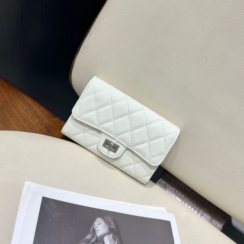 長財布レディース 小さい 菱形キルティングコンパクト長財布