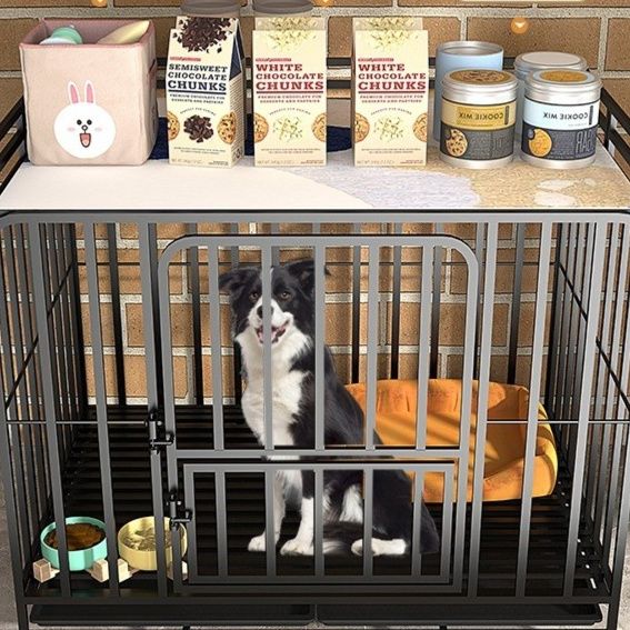 犬ケージ 折りたたみ式犬ケージ キャスター付き組立不要