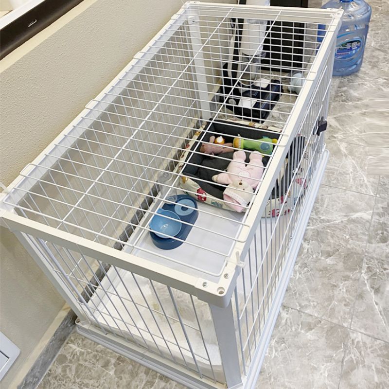 犬ケージ 木製フレーム付き室内用犬ケージ