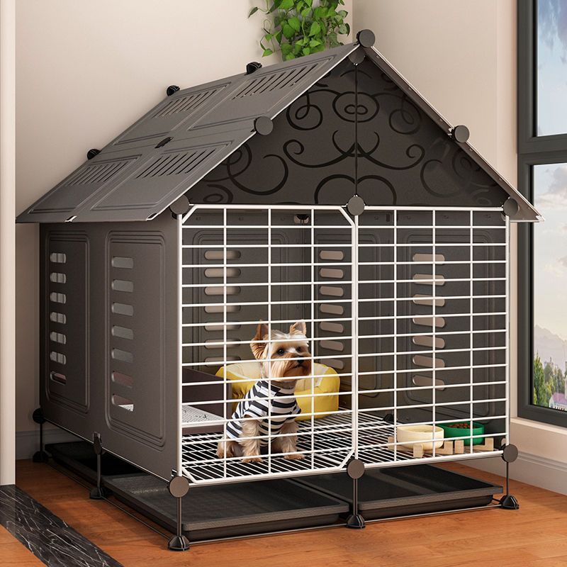 犬ケージ 屋根付き犬ケージ 小屋型ワイドハウス室内用