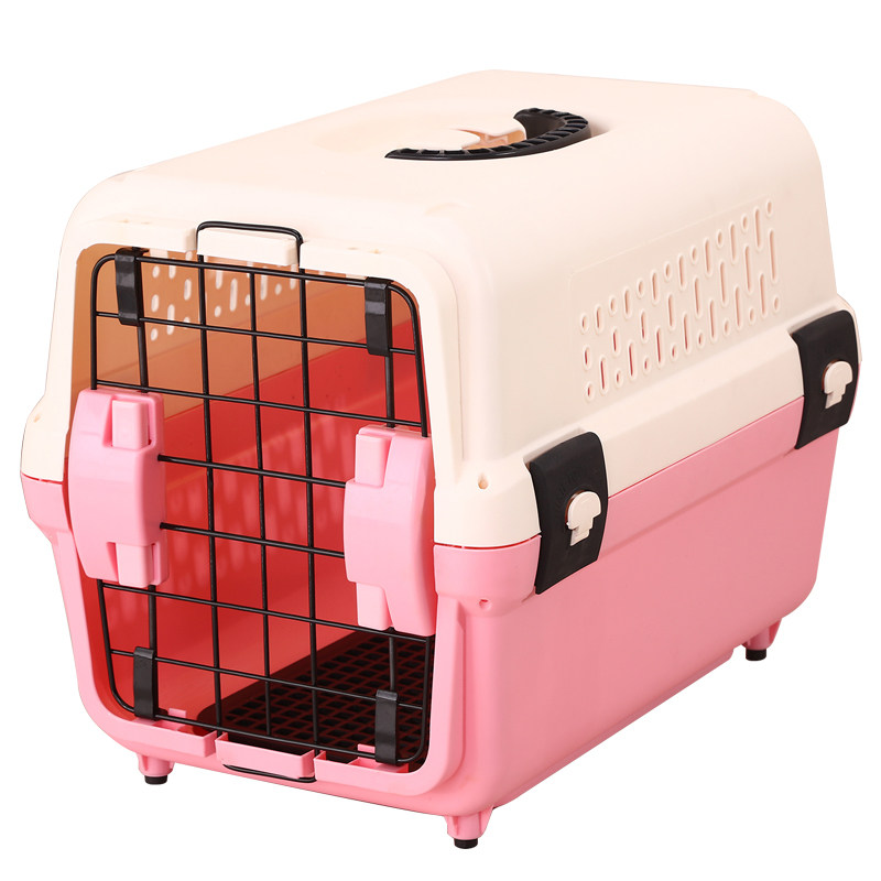 犬ケージ 持ち運び便利な愛犬用ハードキャリーケージ