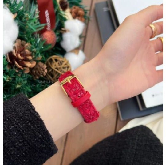 腕時計ベルト 革 花柄型押し おしゃれな交換用バンド