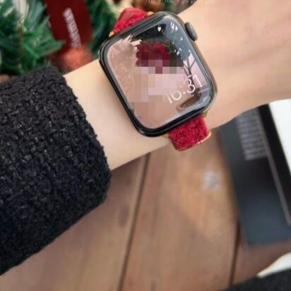 腕時計ベルト 革 花柄型押し おしゃれな交換用バンド