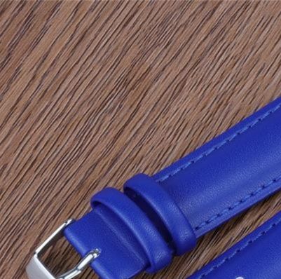 腕時計ベルト レザー 上質牛革使用ステッチ入り腕時計ベルト