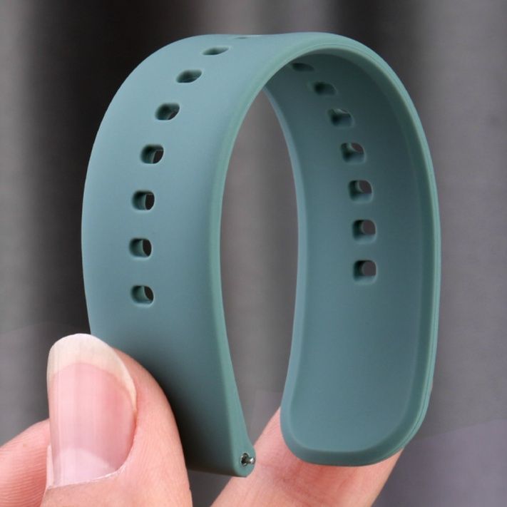 腕時計ベルト 丸型ケース対応多機能時計用ラバーベルト