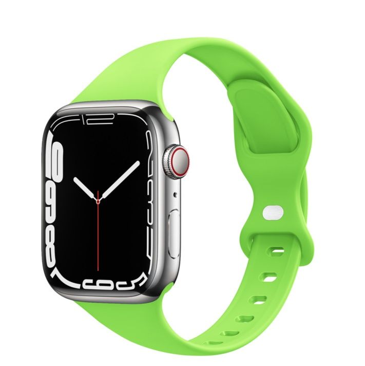 腕時計ベルト 滑らか質感のソフトラバー交換用時計ベルト