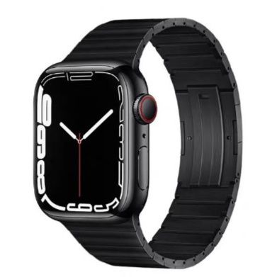 腕時計ベルト 竹の継ぎ目チタン金属製腕時計ベルト