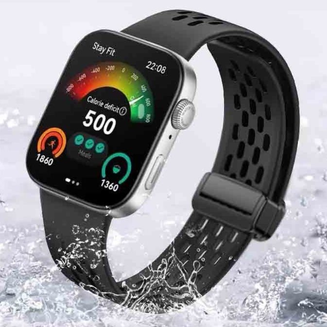 通気性抜群スポーツスマートウォッチ腕時計ベルト
