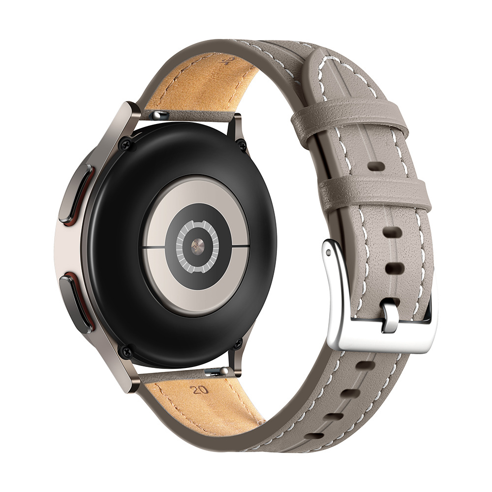 本革ステッチデザイン腕時計ベルト