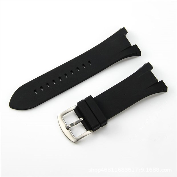 腕時計ベルト フィット感抜群のラバー素材時計替えベルト