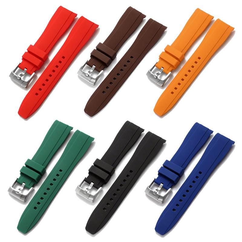 腕時計ベルト 高品質シリコン製スポーツ交換ベルト