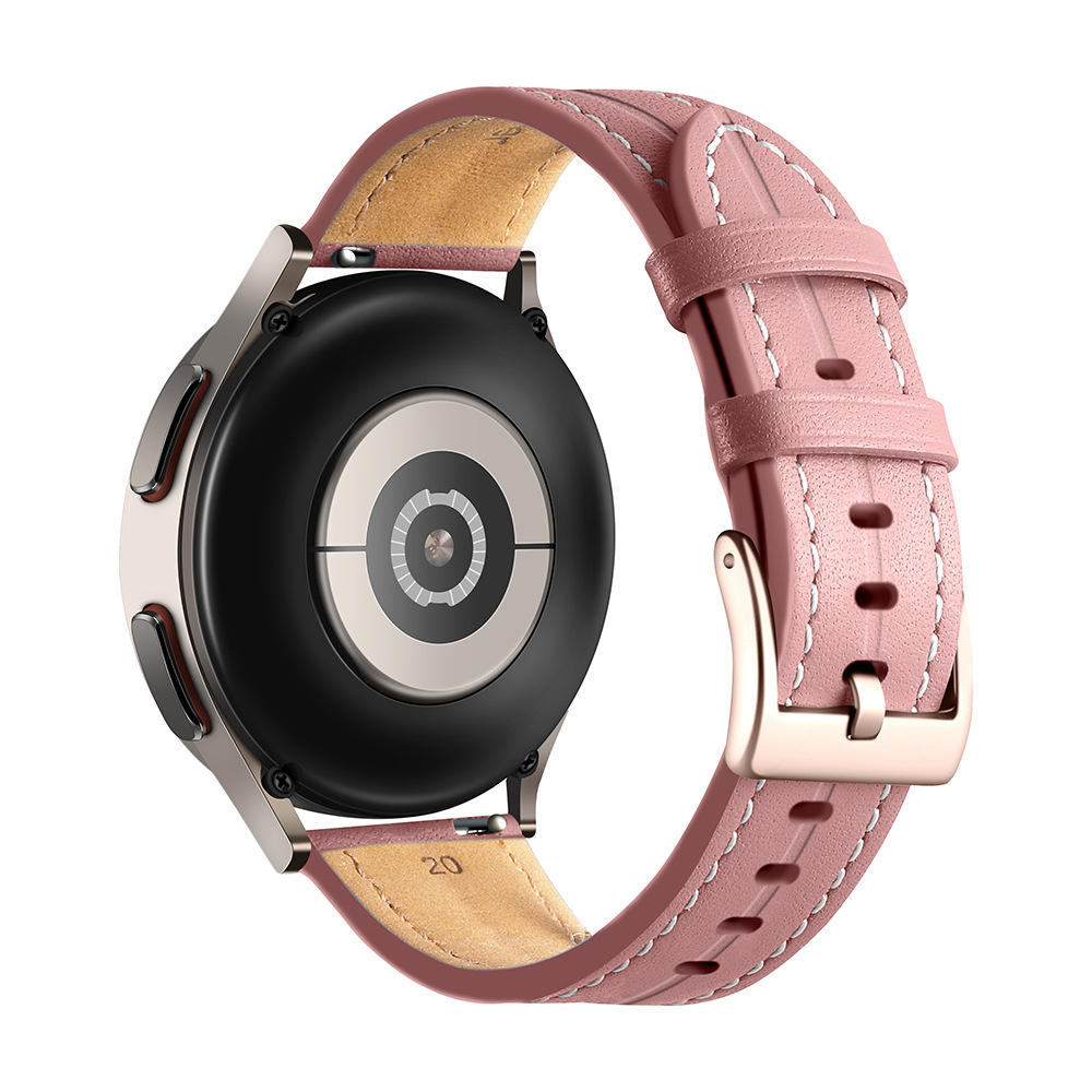 本革ステッチデザイン腕時計ベルト