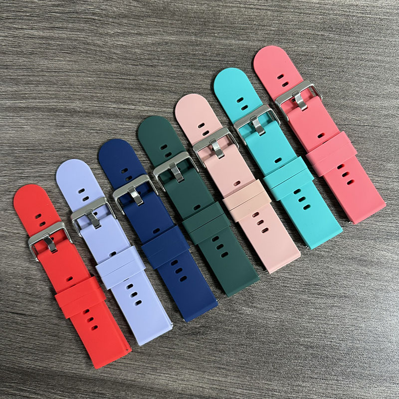 腕時計ベルト 18ミリ幅スポーツ仕様ラバー交換ベルト
