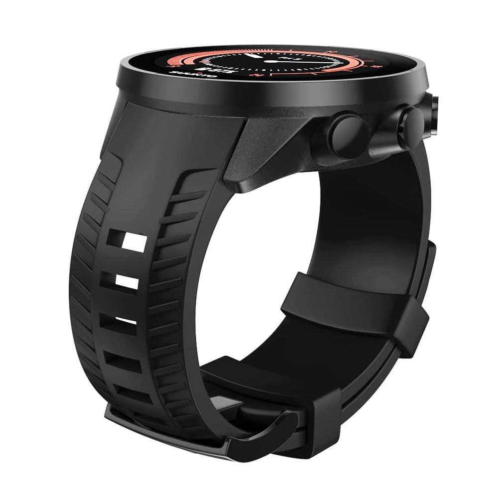 腕時計ベルト 立体刻印タイヤパターン防水ラバーベルト