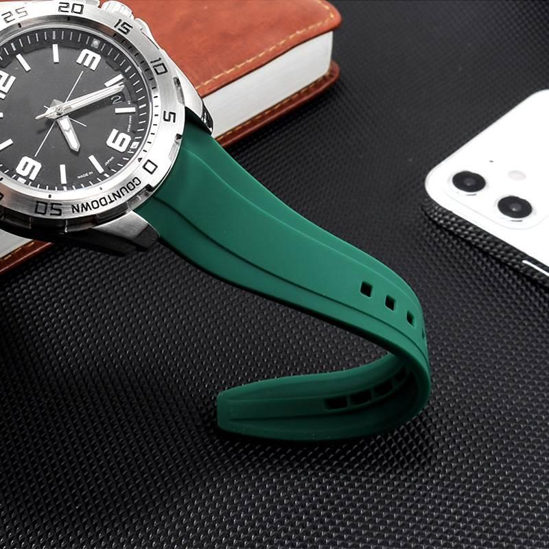 腕時計ベルト 高品質シリコン製スポーツ交換ベルト