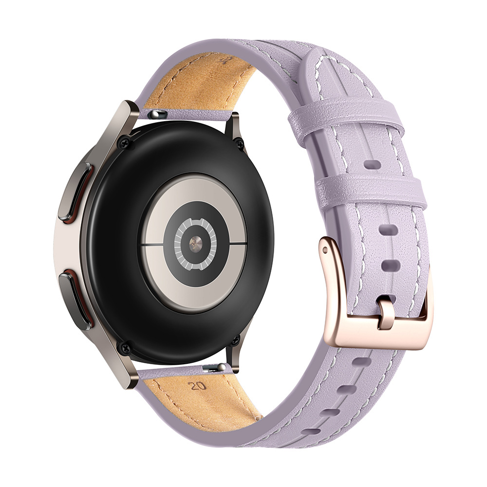 本革ステッチデザイン腕時計ベルト