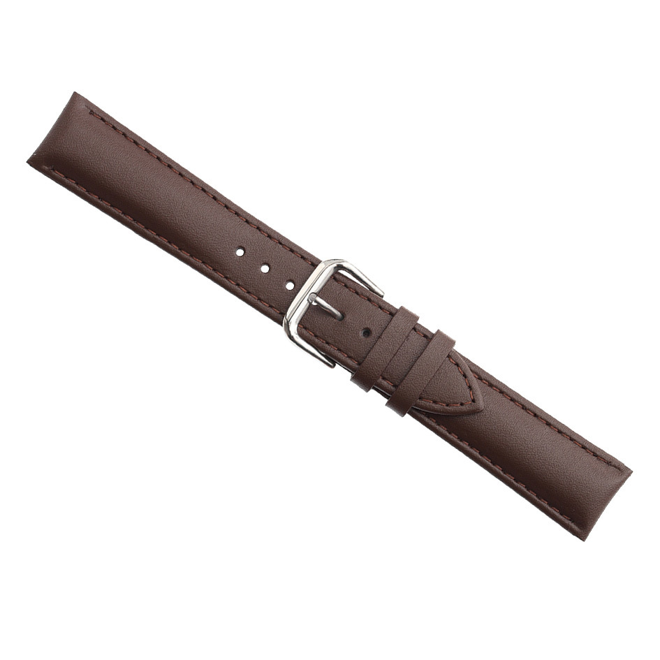 本革仕様シンプルステッチ腕時計ベルト