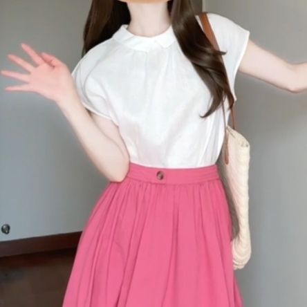 白コーデ トップス