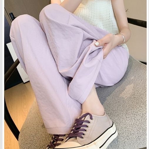 レディースワイドパンツ やわらか素材のリラックスワイド
